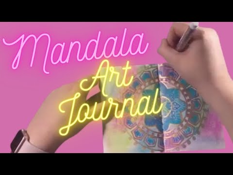 Mandala Art Journal Page