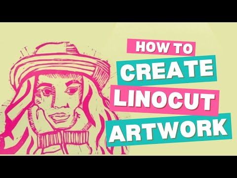 Linocut Block Printing - How to, techniques, and tools